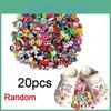 Assorted Colors Shoe Buckles 100pcs In 1 Pack Diy Decorations For Garden Shoes