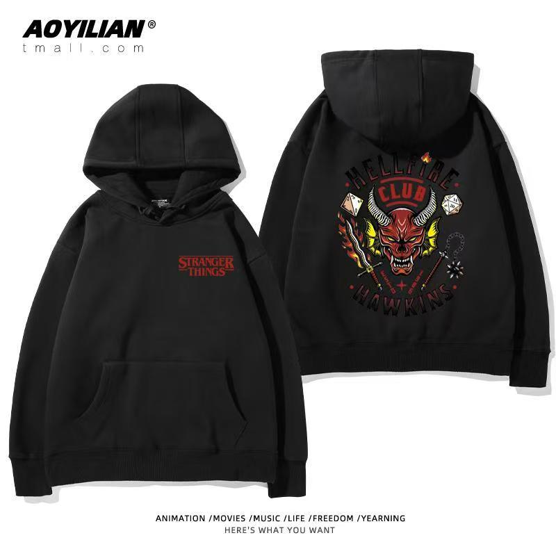 Stranger Things Hoodies Mantel Mode Winterkleidung