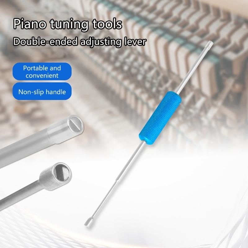 Klucz do regulacji fortepianu fortepianowego Ergonomiczny dwustronny klucz do regulacji Łatwy w użyciu