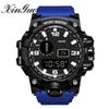Large Dial Waterproof Sports Electronic Watch Casual Junior High School and High School Male Student Electronic Watch