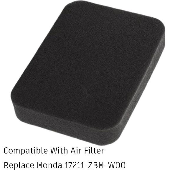 Compatible with Two Pack 17211-ZBH-W00 Air Filter Replace For Honda 17211-ZBH-W00 Fits Honda EB4000X EB5000XK3 EM5000SXK3 EM6500SXK2 GX270RT2