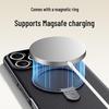 Apple 17 Pro Max PU-Lederhülle mit Ständer, Wärmeableitung & Magnetischer iPhone 17 Linsenschutz für Paare