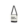 MLB Casual College Style Cotton And Polyester Blend Bucket Bag Unisex Shoulder Bag Cream 3ABMS024N-07CRM