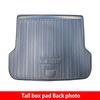Eco-friendly TPE Waterproof Trunk Mat, Wear-resistant & Durable, for Zeekr 7X (2024-2025).