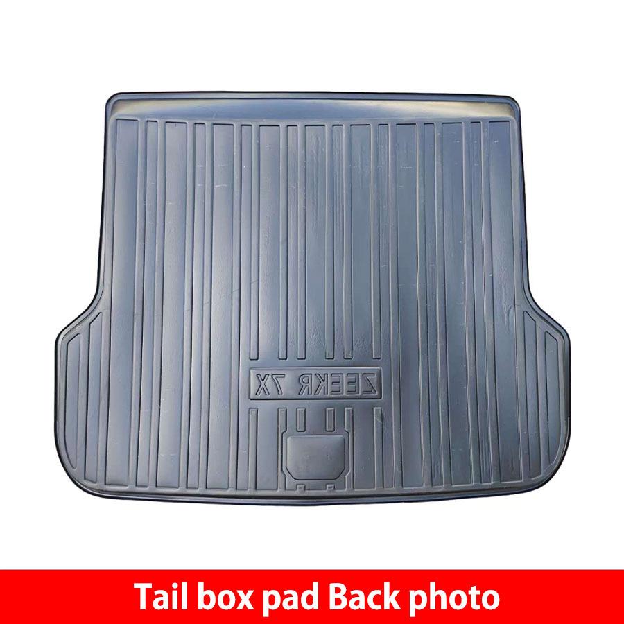 Eco-friendly TPE Waterproof Trunk Mat, Wear-resistant & Durable, for Zeekr 7X (2024-2025).