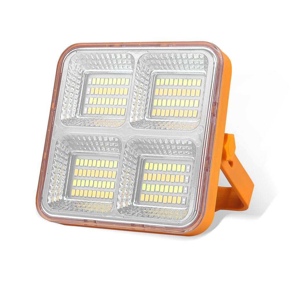 1 szt./2 szt. 120 W przenośny reflektor LED Super jasne światło robocze LED USB ładowane na energię słoneczną do zewnętrznej lampy kempingowej Latarka LED