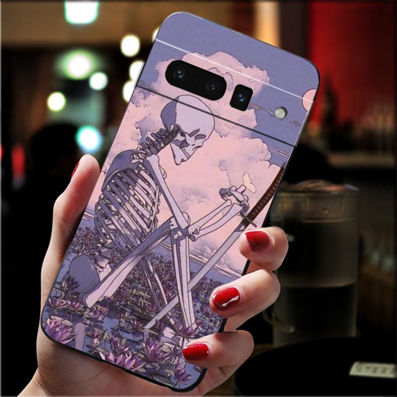 

Skeleton Phone Case For Google Pixel 10 9 Pro XL 9A 8 7 6 Pro Pixel 8A 7A 6A Pixel 8 7 6 5 Google Pixel 6
