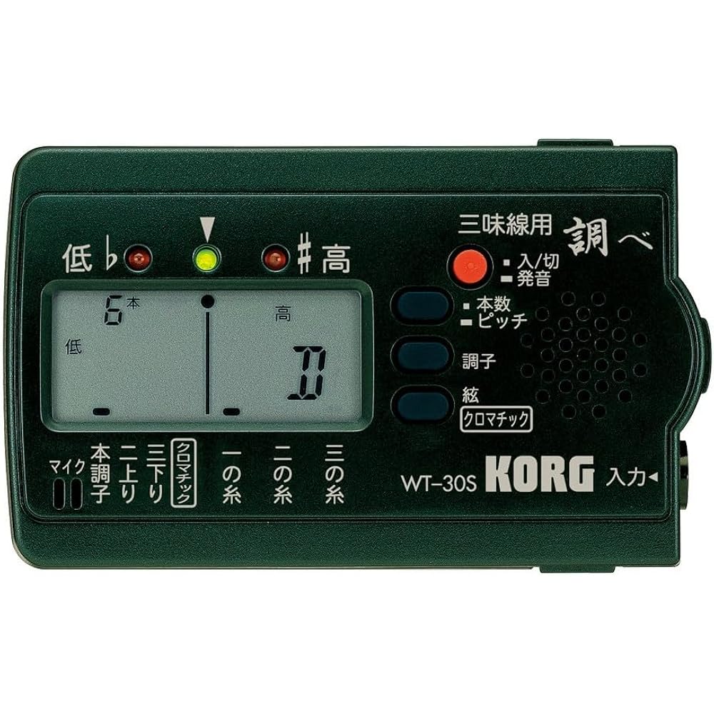 KORG WT-30S Tuner “Search” for Shamisen