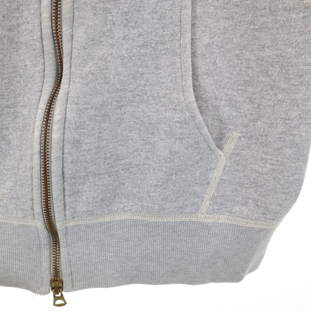 Orcival Herren Langarm Zip-Hoodie 3 grau Gebraucht Made in Japan