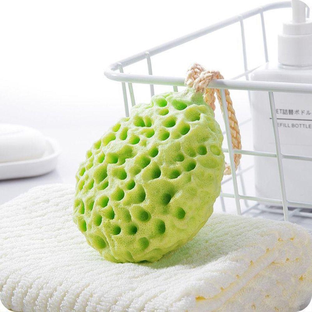 Honeycomb Massage Brush Exfoliating Shower Puff Portable Cleaning Brush  Women