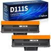 Toner Cartridge - TRAHOO - MLT-D111S - Compatible - 1800 Pages - Pack of 2