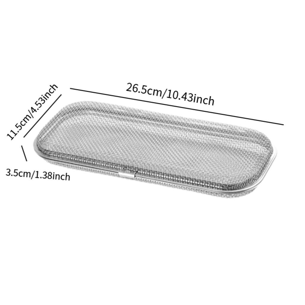 Chopstick Holder Stainless Steel Storage Holder Dishwasher Basket Fine Mesh for Chopstick Utensils Forks Small Items Spoons