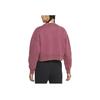Jordan Flight Logo Crew Sweatshirt Women Tops Bordeaux CV7786-610