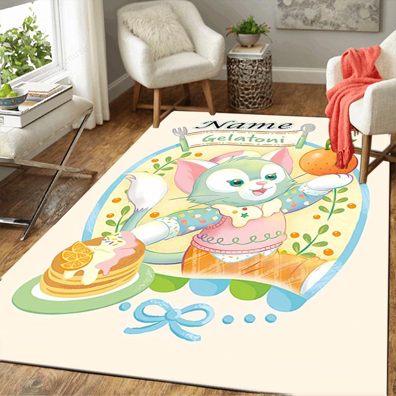 Custom 1Pc Snowflakes Fantasy Rug Office Carpet Indoor Outdoor Entrance Doormat Nonslip Soft And Comfortable Living Room D291552
