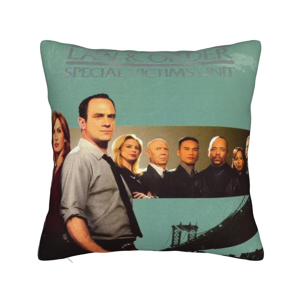 Warm Seat Law Order SVU Decoration Pillowcase Merch Pillow Covers Square Multi-Size
