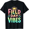 Vibrações do Dia de Campo Escolar Dia Divertido Para Professor Aluno Camiseta Unissex Camiseta Unissex