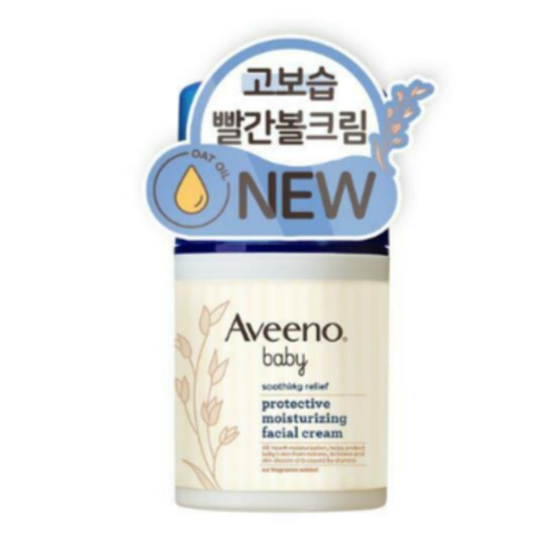 Aveeno Baby успокаивающий защитный крем для лица 48г