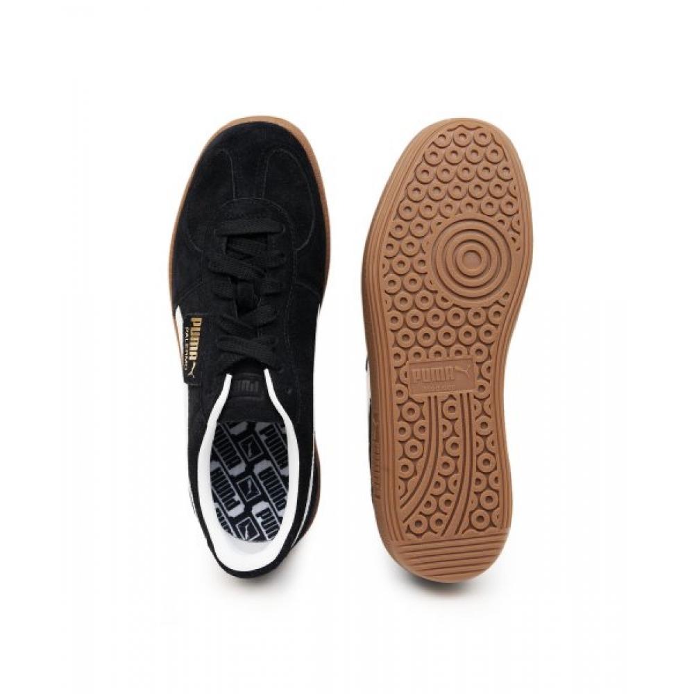 Puma Palermo   Black  White 396463 10
