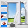 White Window Seal For Mobile Ac Units Dust Barrier For Home And Office