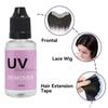 UV Glue Remover 30ml,Fast Dissolving for Extensions & Eyelashes,Professional Safe Solvent with Brush