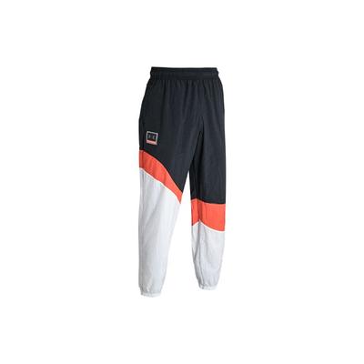 Fashion Wind Contrast Panel Woven Jogger Knit Pants Men Bottoms Halo-Gray 1366218-014