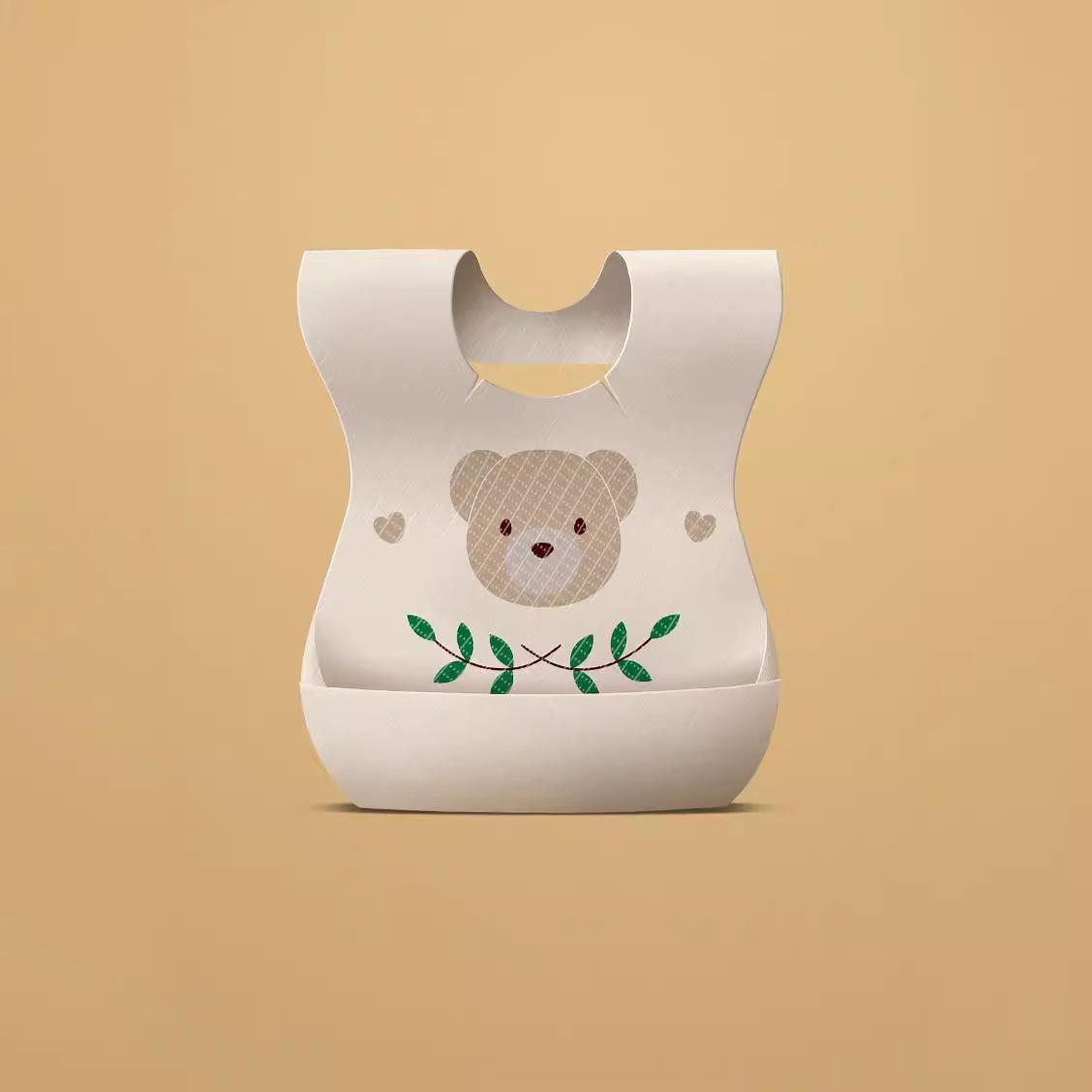 

Disposable Waterproof Baby & Toddler Feeding Bibs
