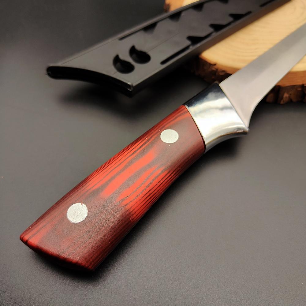 Stainless Steel Fishing Knife Sushi Knife Kitchen Bone Fruit Vegetables Cutting Knives