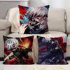 T-Tokyo G-Ghoul Anime Decorative Room Aesthetics Pillow Case Home Decor Bedroom Sofa Bed Couch Pillow Cover 45x45