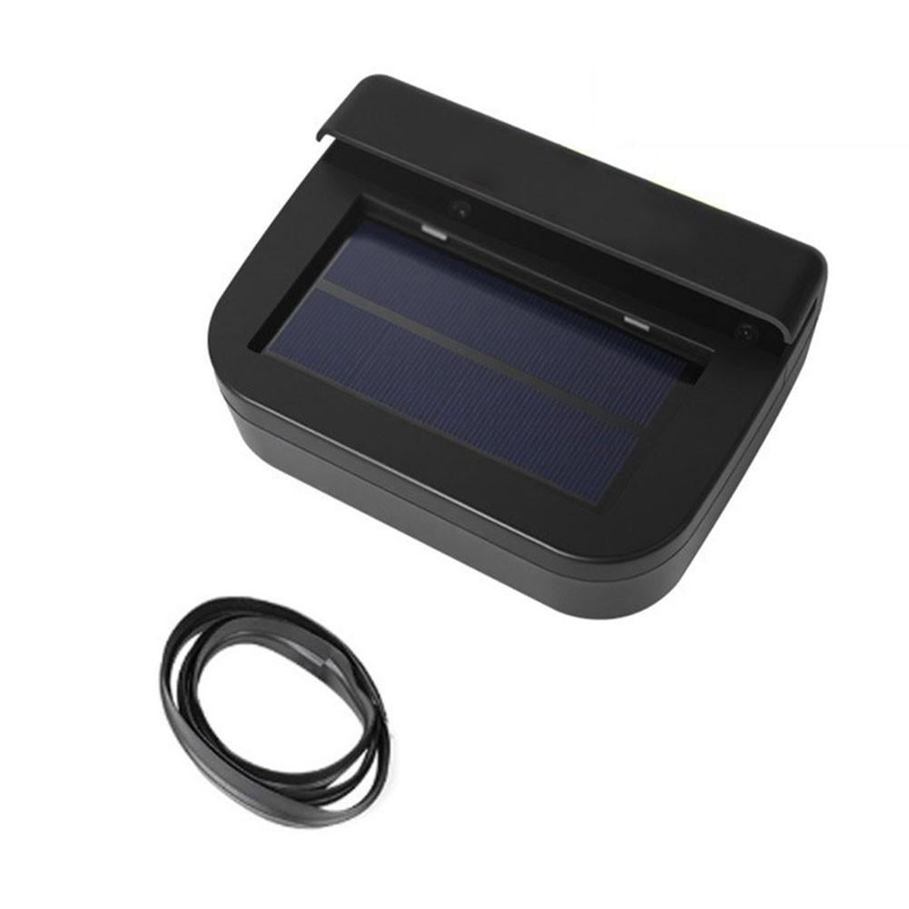 Solar Powered Auto Air Vent Cooling Fan with Radiator for All Car Types