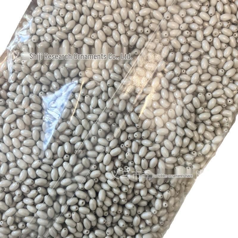 4x6mm Autumn/Winter Oval Rice Beads for DIY Jewelry Making
