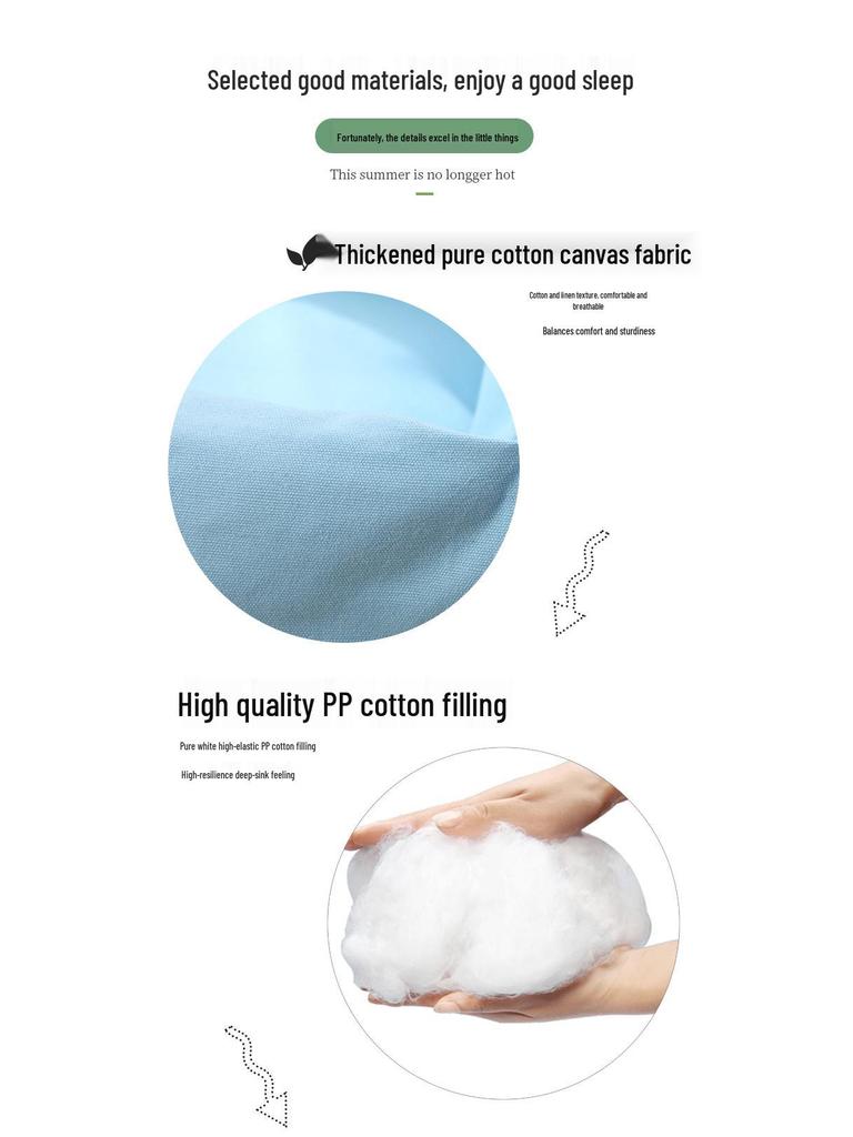 Korean Cute Pet Sofa Bed: Thick Pure Cotton Canvas, Removable & Washable, Dual-Use for Small Dogs & Cats