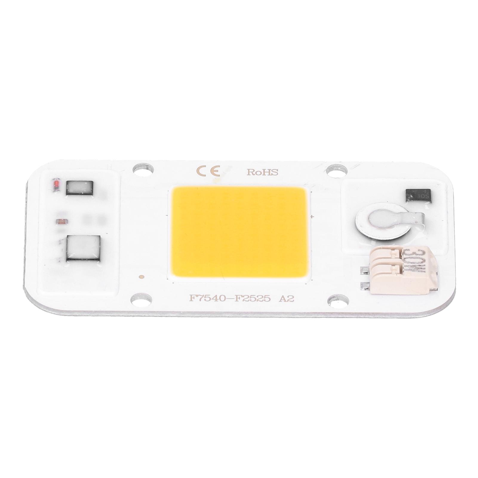 

20W 30W 50W 220V LED COB Chip Lamp Panel WeldingFree White Warm Light Full Specturm Type 3