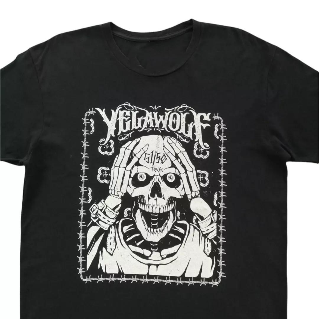 Yelawolf Rapper S-2345XL Tour Gift fans Black Unisex T-Shirt L