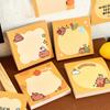 Office School Supplies Memo Pad Cute Capybara Student Cartoon Message Notes Times Girly Heart Book Kawai Stationery Gift Lovely