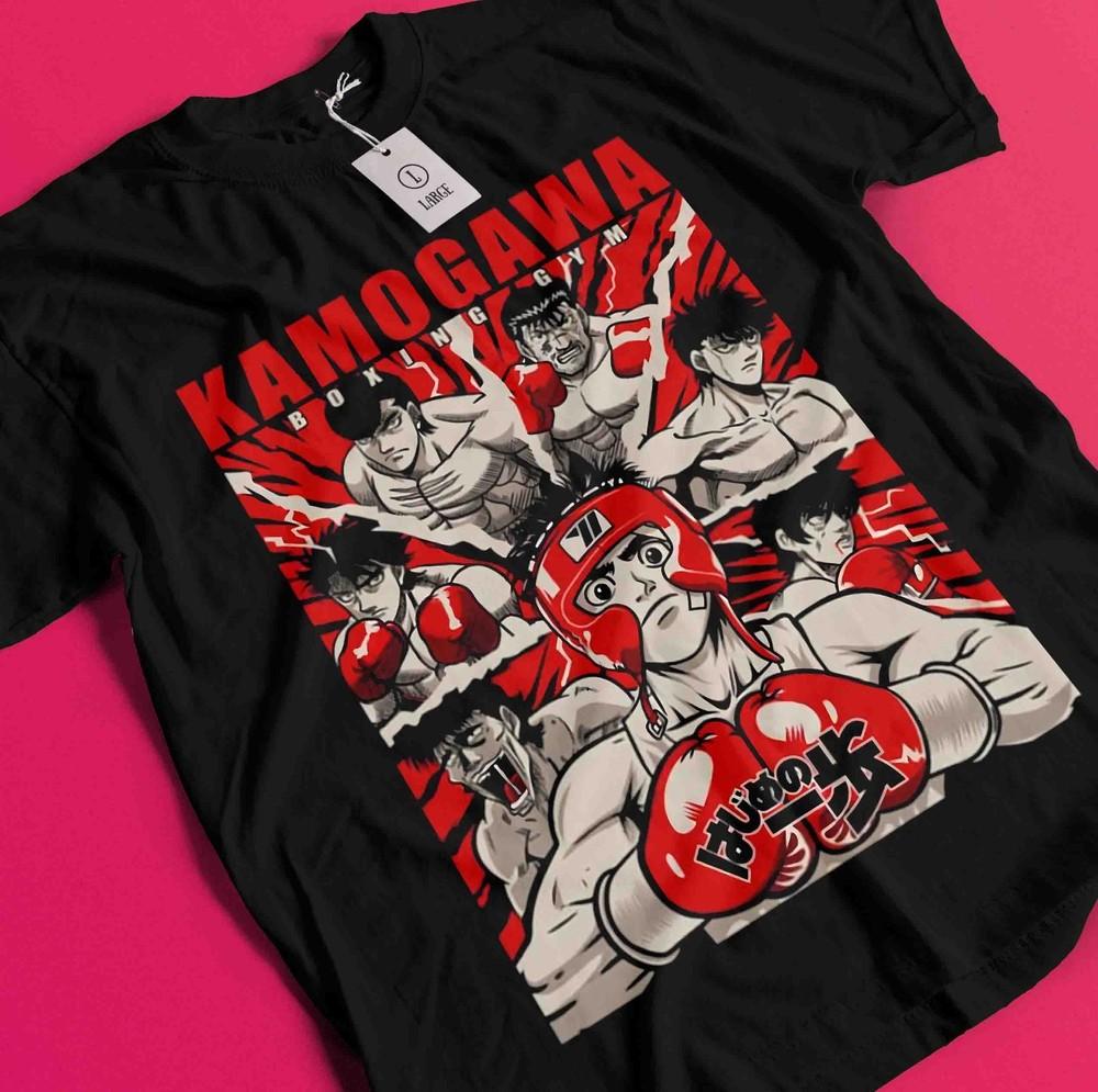 

Hajime No Ippo T-Shirt Makunouchi Shirt Mamoru Ichiro Miyata Tshirt Ryo Mashiba BB1540 S