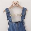 Vestito con spalline Sospensioni Clip Anti-caduta Accessori Abbigliamento Bambino Salopette Floreale Carina Clip per Spallina Vestito Elastico per Pantaloni
