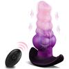 Adult Massage Vibrating Anal Plug With Remote Control And Magnetic Charging 10 Modes Non-Rectangular Design