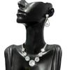 Two-Piece Set Of Zircon Necklace Women'S Light Luxury Niche Collarbone Chain High-Grade Temperament Neck Chain Accessories