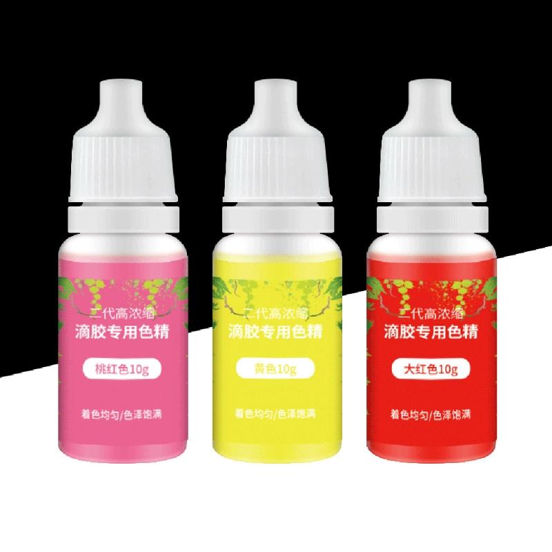 Barwnik do żywicy epoksydowej 12 kolorów Pigment do żywicy epoksydowej Barwnik do żywicy epoksydowej do biżuterii z żywicy Rękodzieło DIY Tworzenie sztuki 10 ml każdy