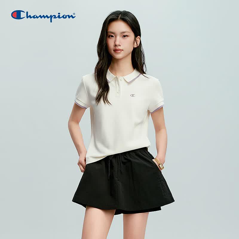 Champion Women s Short Sleeve Polo Shirt S