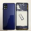 Housing Middle Frame For Samsung Galaxy M51 M515F Battery Back Cover Panel Lid Rear Door With Camera Lens