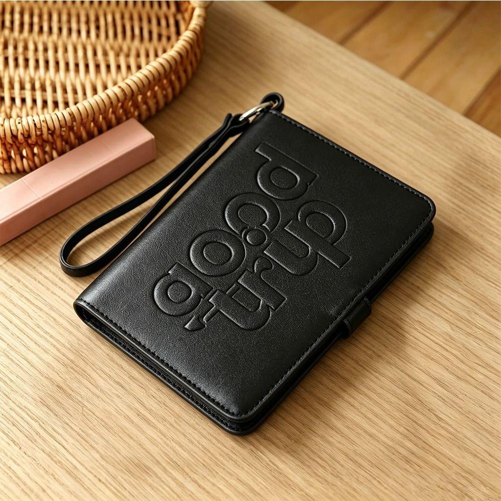 Card Holder Passport Clip Letter Travel Wallet Portable PU Passport Bag Travel Accessories