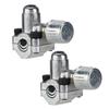2PCS Piercing Valve Automotive Air Conditioning Punch Plug Valve Corrosion Resistant BPV‑31