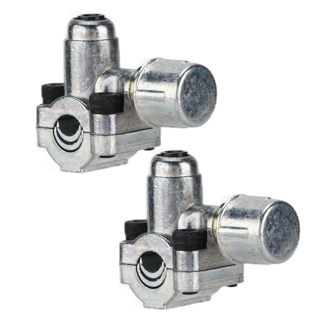 2PCS Piercing Valve Automotive Air Conditioning Punch Plug Valve Corrosion Resistant BPV‑31