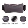 Patellar Tendon Support Strap with Silicone Pad, Cycling Running Fitness Sports Knee Brace, Adjustable Pain Relief Knee Stabilizer Strap for Men