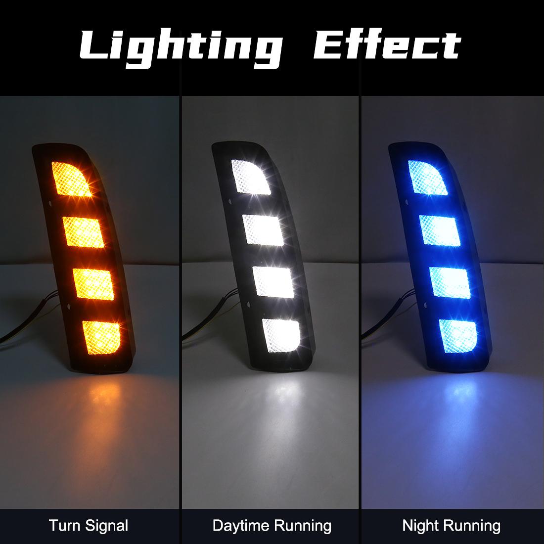 

DRL для Honda Civic 10-го поколения Type R 2018 2019 2020 202 светодиодные дневные ходовые огни динамические указатели поворота противотуманные фары