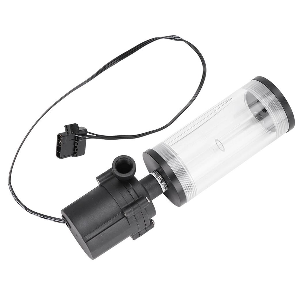 CPU Cooling Cylinder Pump System Leakproof Insulating Water Cooling Tank for Computer PC