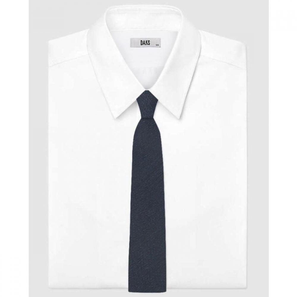 Daks 26ss Silk Blend Texture Solid Tie Dmg1acf1254m1 DMG1ACF1254-M1