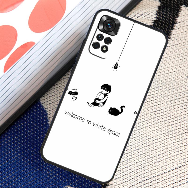 

Чехол Omori Game для Xiaomi Redmi Note 8 9 10 11 12 Pro 8T 9S 10S 11S Redmi 12C 9C 9T 10A 10C Cover Redmi Note 11S