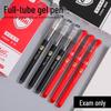 High-Capacity Gel Pen Set for Office Use - Black, Red, and Blue